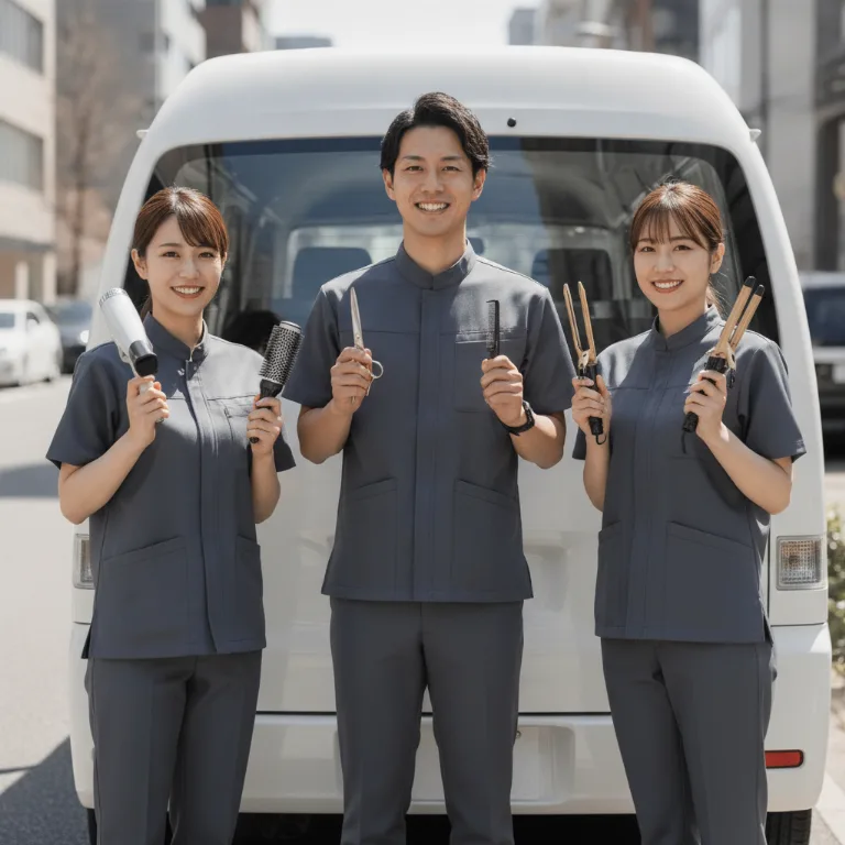 高級美容室 のチーム: 流山市